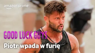 Piotr Mróz wpada w furię 😳 | Good Luck Guys 2 | Prime Video Polska