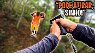 CADÊ O HOMEM BRABO?! TIVE QUE FAZER PARKOUR PRA PEGAR O SUSPEITO
