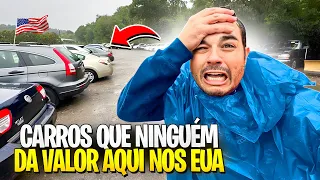 SURREAL ESSES CARROS JOGADOS NO LIXAO DOS ESTADOS UNIDOS (#ep2 VOLTEI EM BOSTON )