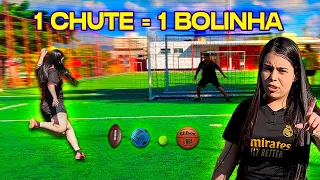 UM CHUTE = UMA BOLINHA SURPRESA