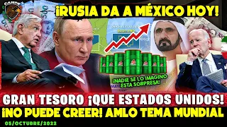 NOTICIA URGENTE! RUSIA DA REGALO A MÉXICO ¡QUE EEUU NO PUEDE CREER! ESTO FUE INESPERADO PARA TODOS