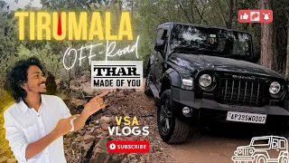 THAR 2023 4X4 OFF-ROAD IN TIRUMALA ❤️