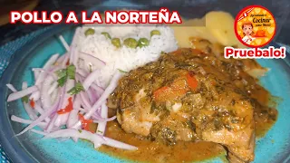Receta POLLO A LA NORTEÑA Increible lo Delicioso que me Salió