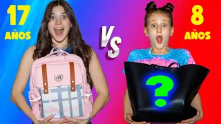¿QUE HAY EN MI MOCHILA DEL COLE? 🌟 ADOLESCENTE VS NIÑA