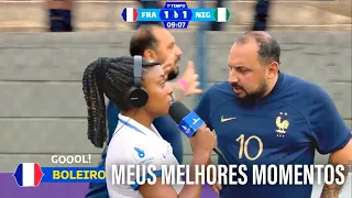 MEUS MELHORES MOMENTOS EM FRANÇA X NIGÉRIA #scd2022