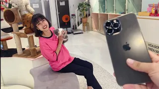 Sếp Dùng Iphone 12 , Nhân Viên Dùng Iphone 13 ProMax Ối dời ơi