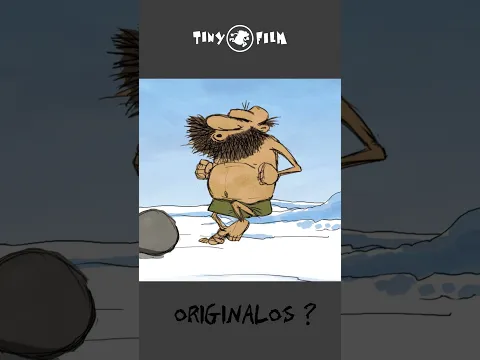 ORIGINALOS Fussball EM24 HD - how football was invented or...... short  #caveman #cartoon