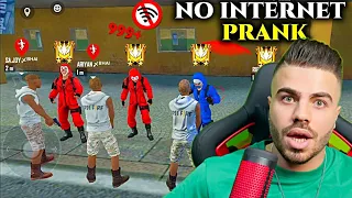 علي عمر يعمل مقلب فصل النت🌐 أربع سكنات كريمنال😱لن تصدق ردت فعل الخصم💪