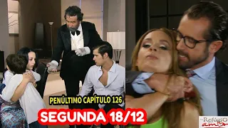 UM REFÚGIO PARA O AMOR Penúltimo Capítulo segunda-feira (18/12/2023) novelas do SBT capítulo de hoje