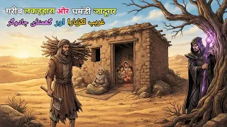 Gareeb Lakadhara Aur Ghamandi Jadugar | Hindi Urdu Islamic Moral Story | #emotionalstory | 