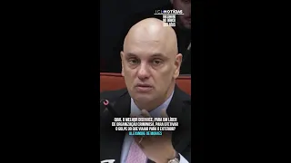 Alexandre de Moraes compara Jair Bolsonaro à chefe mafioso