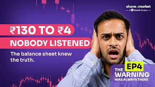 From ₹130 to ₹4 | The EPIC CRASH | The Auditor Warned You.