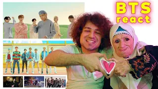 Fatma nənə ilə BTS Reaction ! (DNA, Fire, Dynamite, Not Today, Mic Drop)