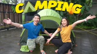 CAMPING DEPAN RUMAH! IDENYA SIAPA NIH!? FT. JESS NO LIMIT