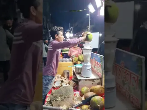 Amazing Coconut Cutting Skills