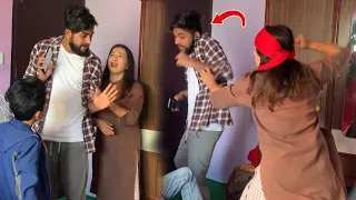 Fake boyfriend phone call prank on wife gone wrong Himesh Megha Official