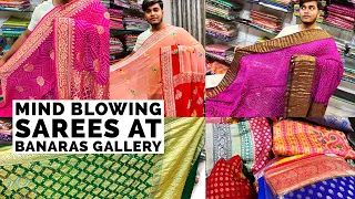 Buy Banarasi Sarees in Kataan Pattu Silk, Cotton, Khaddi Georgette, Zari, Bandhni From The Factory.