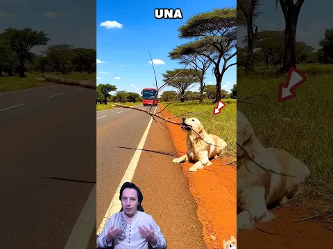 Golden Retriever no pudo salvar al Bus, pero salvó al Chofer ☠️