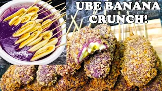 TRENDING NA PANG NEGOSYO! UBE BANANA CRUNCH!1KILO RECIPE PANG NEGOSYO