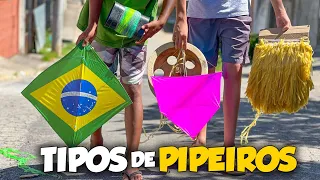 TIPOS DE PIPEIROS NAS FÉRIAS DO MÊS DE JULHO - PARTE 1