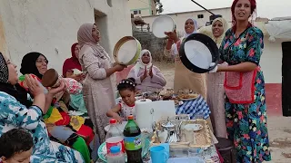درنا الحفلة ديال 200K العائلة كولشي فرحان💃💃 مريم مرات خويا فرحانة معانا ونسات الهم 🤗