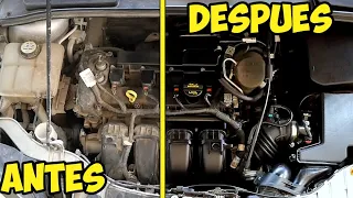 COMO LAVAR EL MOTOR DEL AUTO