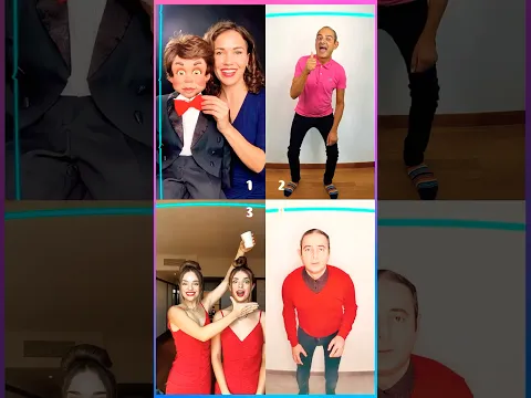 Who is Your Best⁉ 😂 1, 2, 3 or 4 #shorts #tiktok #viral #dance #cute #funny #trend