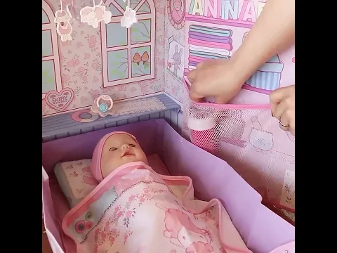 Baby Annabell Bedroom - A Cute, Comfy Baby Dolls Bedroom 🍼 #babydoll