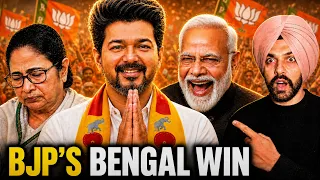 BJP WINS BENGAL! MAMATA DEFEATED, VIJAY’S TVK SHOCKS TAMIL NADU | ELECTION RESULTS 2026