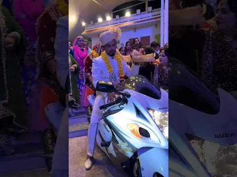 hayabusa par vidai #superbike #hayabusa #bhopal #biker #wedding #wednesday