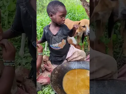 The Heartbreaking Reality of Child Hunger: A Close Look #africa #vilagelife #food #animallife #video