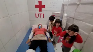 AS TRAVESSURAS DOS PÉ RACHADO COM A D. MARIA