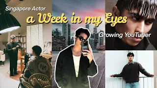 A week in my eyes as a Singapore Actor & Growing a YouTube channel