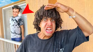القيصر طلع مستخبى عند حمو ايهاب ! (  لقيت الدرع ؟ )😱