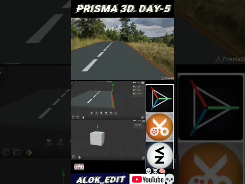 Day-5#prisma  video#prisma 3d#3d modelling a video#hd modelling a videohd video 4k#hd video 4k