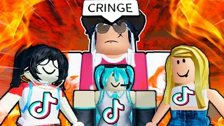 1 Hora de Rosteando Tik Toks HORRIBLES de Roblox...