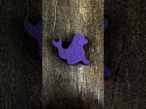 I Made a Seal from Space Kinetic Sand