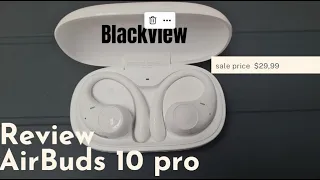 Unbox and Review Blackview AirBuds 10 pro