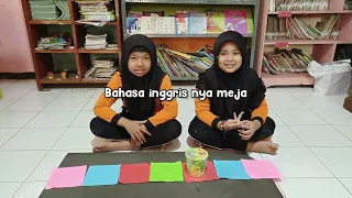 Nabila dan Ara Belajar bahasa Inggris