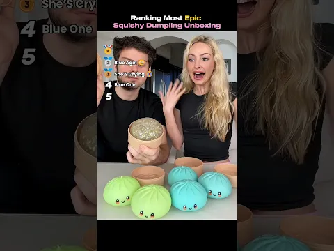 Ranking Most Epic Squishy Dumpling Unboxing