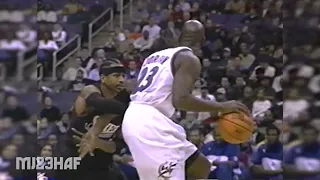 Old Michael Jordan Schools Allen Iverson in First Half! (2002.01.22)