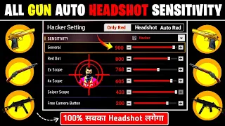 Free Fire Headshot Setting After Ob53 Update 2026⚡Best Sensitivity Settings ⚙️| Sensitivity Setting