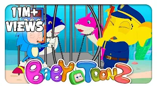Big Sharks Saves Treasure | Best Nursery Rhymes Collection For Kids | Baby Toonz Kids TV
