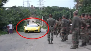 INDIAN ARMY Reactions On Lamborghini | Acceleration