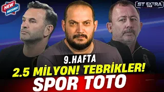 BİR BÜYÜK BAŞARI DAHA! 9. Hafta Spor Toto Tahminleri | Atistics TV #STExtra