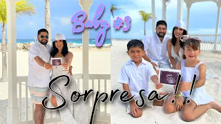 SORPRESA!! 😍 BEBE NUMERO 3 EN CAMINO!