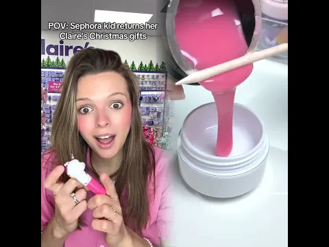 What POV should I do next #pov #nicegirl #claires #sephorakids #greenscreen #christmashaul