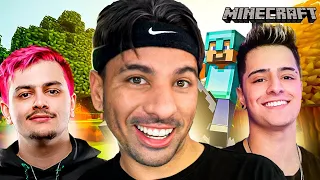 UMA BAGUNCINHA NO MINECRAFT !! (  FT. GABE, CURINGA )