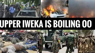 BREAKING UPPER IWEKA IN ONITSHA / OWERRI ON / B0ILL!NG AS MANY S0LDÉRS ARE D0WN OTHERS ON THE RUN