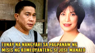 TUNAY NA NANGYARI sa BIGLAANG PAGKAWALA ng MISIS ng KOMEDYANTENG si Jose Manalo!!